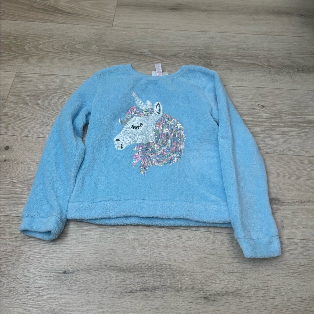 Magic Light Blue Fleece Top